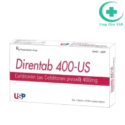 Direntab 400 - US - Điều trị các trường hợp viêm, nhiễm khuẩn